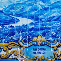 Azulejos, Pinhao, Douro Valley, Portugal