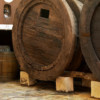 Vallformosa wooden vat Spain Penedes