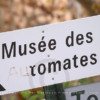 Musee des Automate Tomates, the museum of mechanical toys or perhaps the tomato museum. Town of Limoux. Limoux. Languedoc. France. Europe.