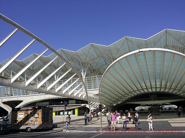 The Calatrava Gare do Oriente, daytime, Lisbon-Oriente