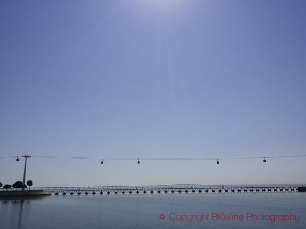 The cable way, Lisbon-Oriente